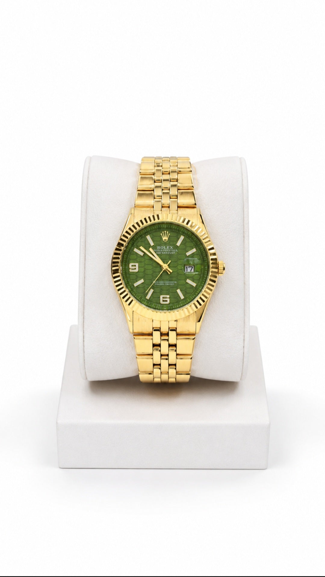 Royal Green Gold Luxury Watch – Premium Men’s Wristwatch